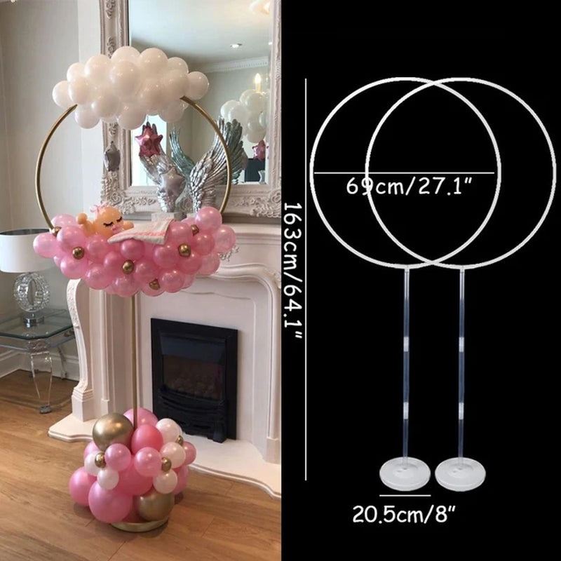 220V AC Electric Balloon Inflator Double Hole Inflatable Air Ballon Pump Birthday Balloons Tool Ballons Accessories
