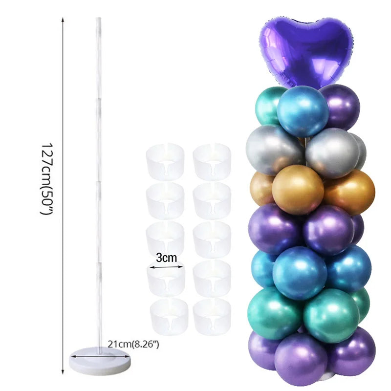 220V AC Electric Balloon Inflator Double Hole Inflatable Air Ballon Pump Birthday Balloons Tool Ballons Accessories