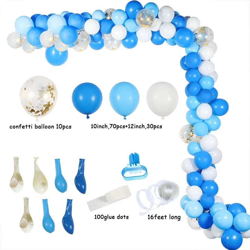 220V AC Electric Balloon Inflator Double Hole Inflatable Air Ballon Pump Birthday Balloons Tool Ballons Accessories