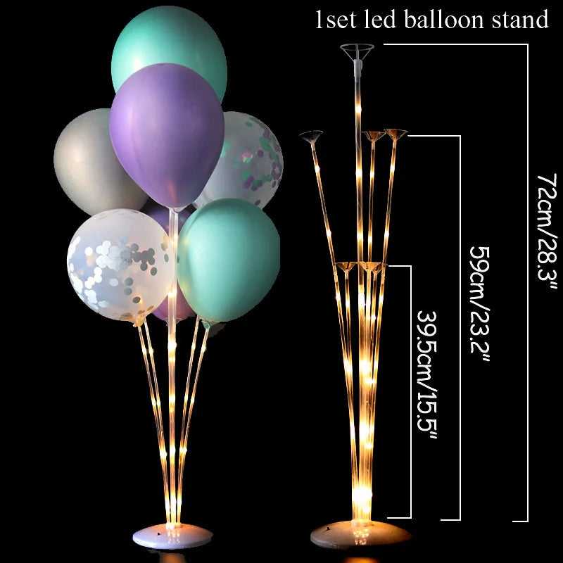 220V AC Electric Balloon Inflator Double Hole Inflatable Air Ballon Pump Birthday Balloons Tool Ballons Accessories